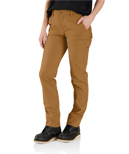 Carhartt Women's Relaxed Fit Canvas Work Pants - Carhartt Brown at Dave's New York