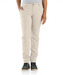 Carhartt Women's Relaxed Fit Double Front Canvas Work Pants - Natural at Dave's New York