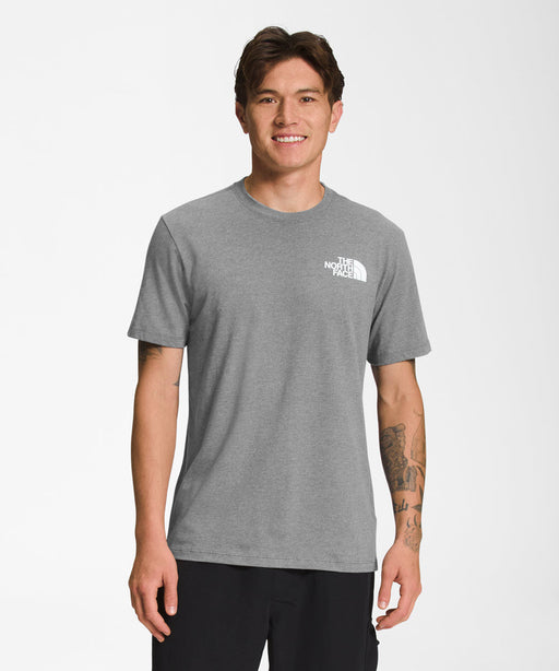 The North Face Men's Box NSE Short Sleeve T-shirt - Medium Grey at Dave's New York