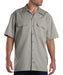Dickies 1574 Short Sleeve Work Shirt in Silver at Dave's New York