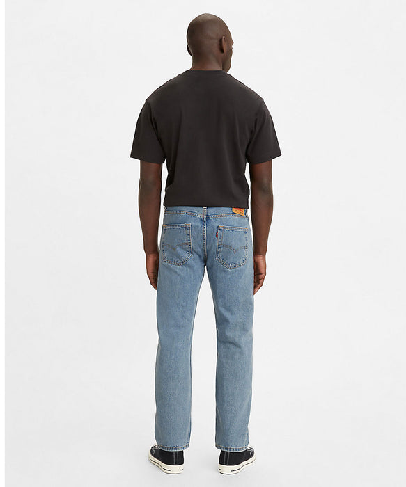 Levi’s Men's 505 Regular Fit Jeans - Light Stonewash at Dave's New York