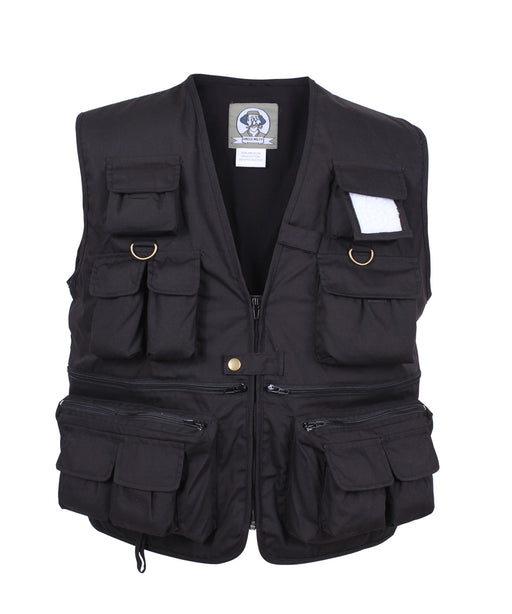 Rothco Uncle Milty Travel Vest (7531) in Black at Dave's New York