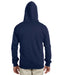 Jerzees NuBlend Fleece Full-Zip Hooded Sweatshirt - Navy at Dave's New York