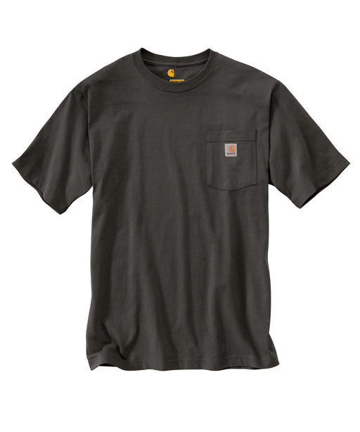 Carhartt K87 Workwear Pocket T-shirt in Peat at Dave's New York
