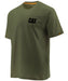 Caterpillar Short Sleeve Trademark T-Shirt - Chive at Dave's New York