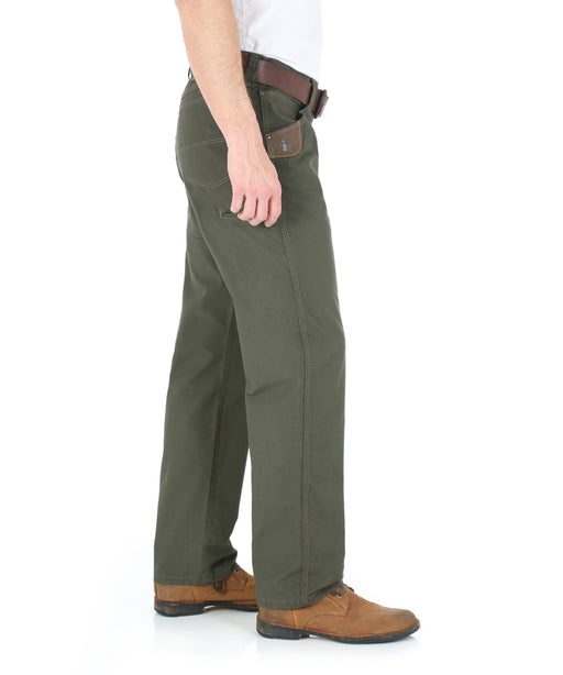 Wrangler Riggs Technician Work Pants in Loden at Dave's New York