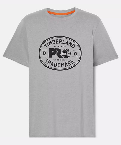 Timberland PRO Men's Trademark Graphic T-shirt - Medium Grey Heather at Dave's New York