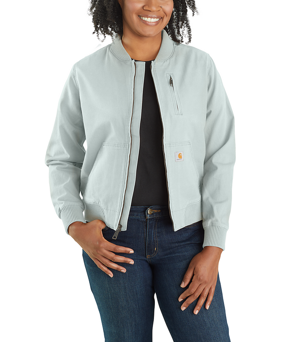 Carhartt Women's Canvas Bomber Jacket - Dew Drop at Dave's New York