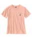Carhartt Women’s WK87 Short Sleeve Pocket T-Shirt - Tropical Peach at Dave's New York