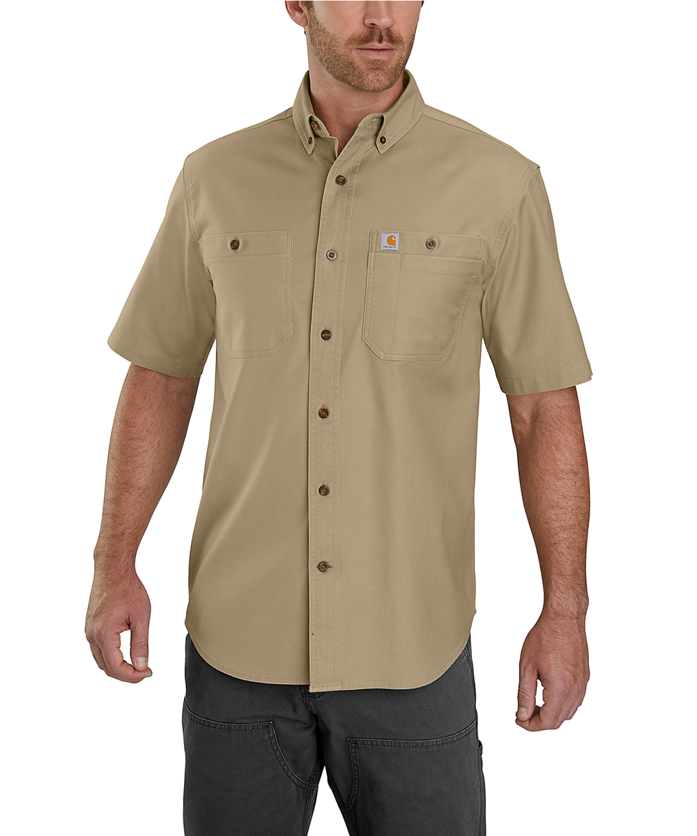 carhartt dress shirts Carhartt Rugged Flex Rigby Short-Sleeve Work Shirt