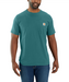 Carhartt Men's Force Cotton Short Sleeve T-shirt - Sea Pine at Dave's New York