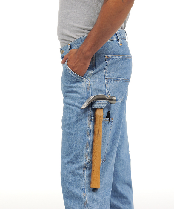 Jeans with hammer loop best sale