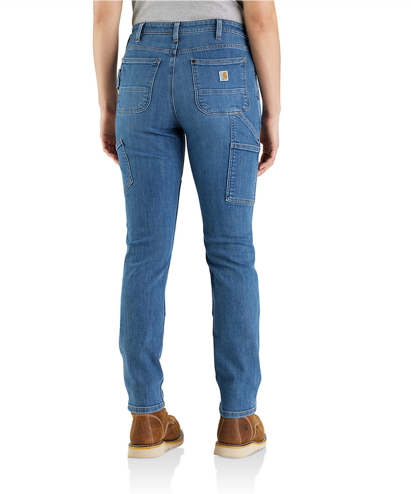 Carhartt Women's Relaxed Fit Double-Front Carpenter Jeans - Linden
