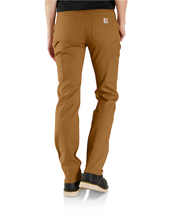 Carhartt Women's Relaxed Fit Canvas Work Pants - Carhartt Brown at Dave's New York