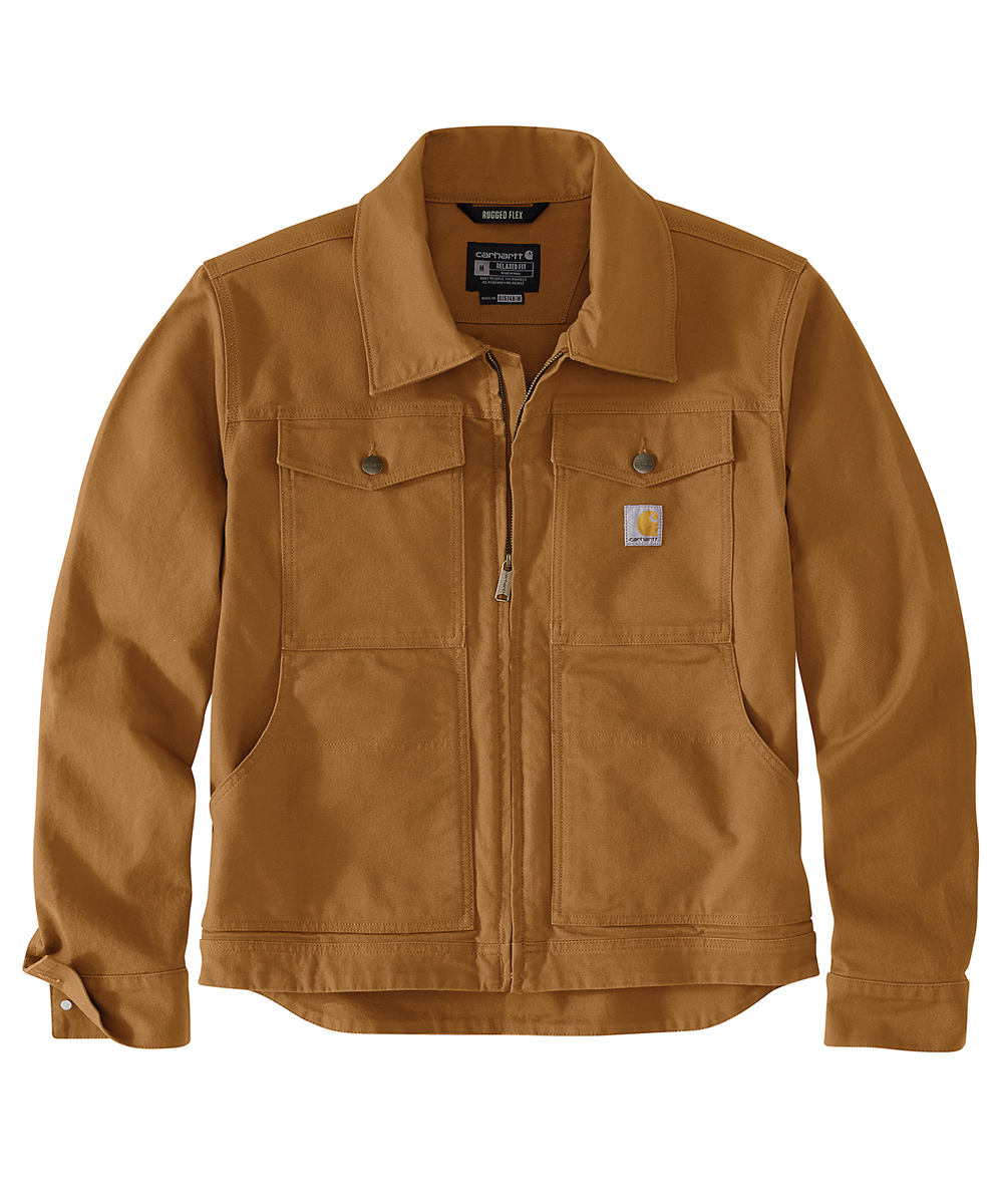 Carhartt Men s Relaxed Fit Duck Jacket Carhartt Brown Dave s New York