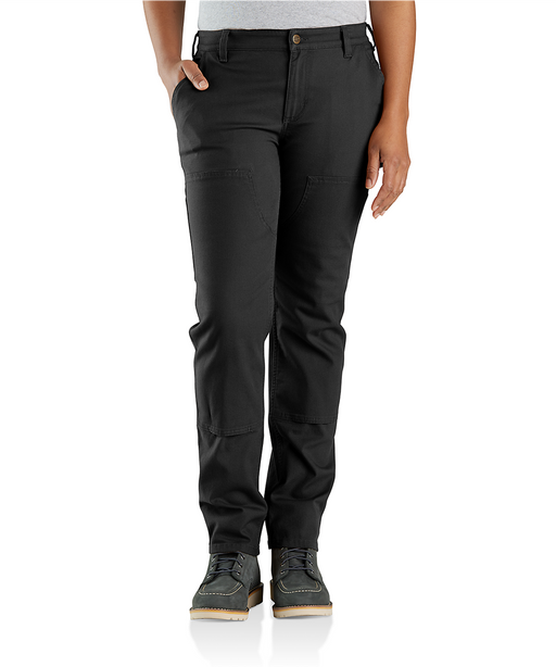 Carhartt Women's Relaxed Fit Double Front Canvas Work Pants - Black —  Dave's New York