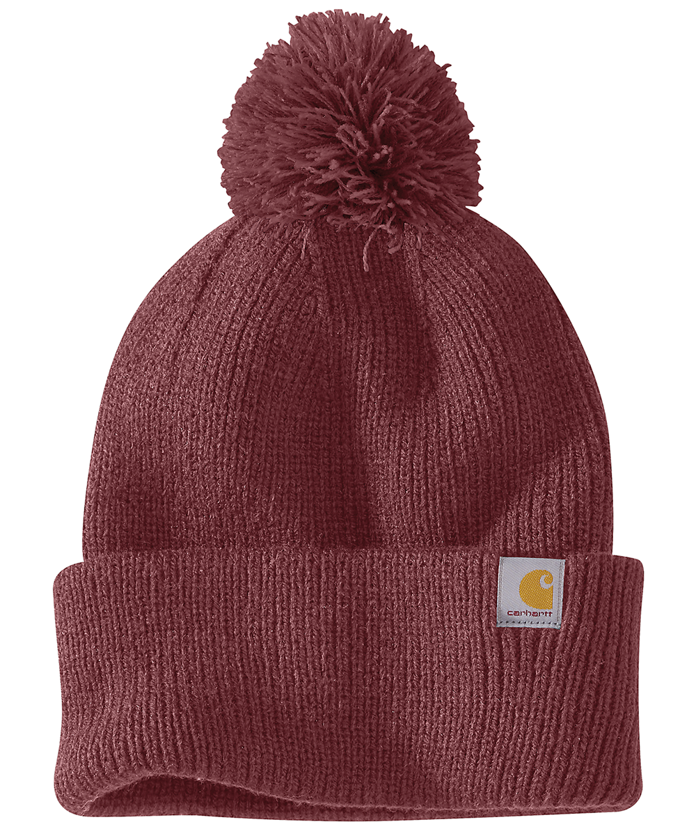 Carhartt online beanie burgundy