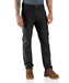 Carhartt Men's Rugged Flex Slim Fit 5-Pocket Canvas Work Pants - Black at Dave's New York