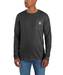 Carhartt Men's Force Long Sleeve Pocket T-shirt - Carbon Heather at Dave's New York