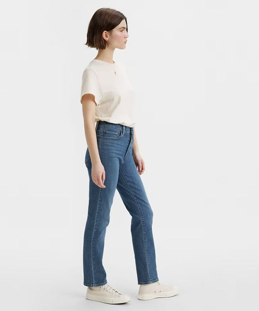 Levi's Women's 724 High Rise Slim Straight Jeans - Way Way Back Stonewash at Dave's New York
