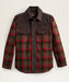 Pendleton Men's Timberline Shirt Jacket - Red/Olive Plaid at Dave's New York