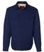 Schott NYC Men's Sherpa Lined Wool CPO Shirt - Blue at Dave's New York