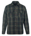 Schott NYC Men’s Plaid CPO Wool Shirt - Olive at Dave's New York