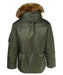 Schott NYC Men's Nylon Flight Satin N-3B Jacket - Olive at Dave's New York