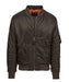 Schott NYC Men's Nylon Flight Jacket - Brown at Dave's New York