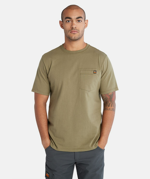 Timberland PRO Men's Core Pocket T-shirt - Burnt Olive at Dave's New York