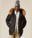 Alpha Industries Slim Fit N-3B Parka - Black Woodland Camo at Dave's New York