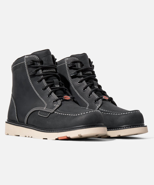 BRUNT Marin Composite Toe Waterproof Work Boots - Black at Dave's New York