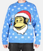 Ben Davis Men's Christmas Sweater - Blue at Dave's New York