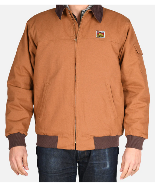 Ben Davis Men's Mechanic's Jacket - Canvas Brown at Dave's New York