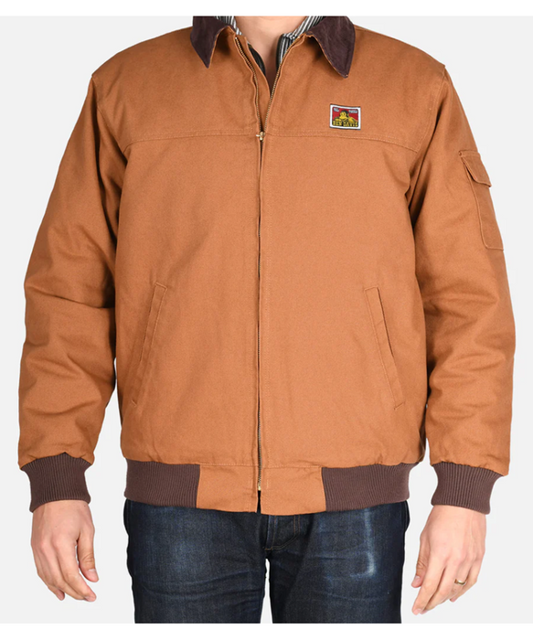 Ben Davis Men's Mechanic's Jacket - Canvas Brown at Dave's New York