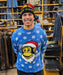 Ben Davis Men's Christmas Sweater - Blue at Dave's New York