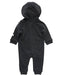 Carhartt Infant Long Sleeve Zip Front Coverall - Black Heather at Dave's New York