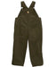 Carhartt Toddler Washed Canvas Duck Bib Overalls (2T-4T) - Olive at Dave's New York