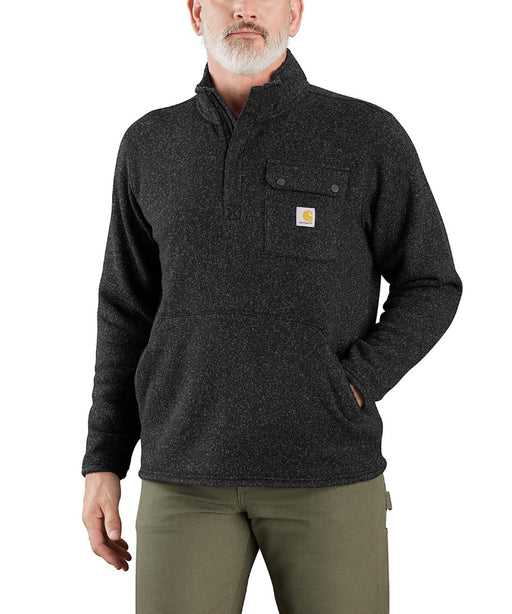 Carhartt Men's 1/4-Zip Fleece Sweater - Black at Dave's New York