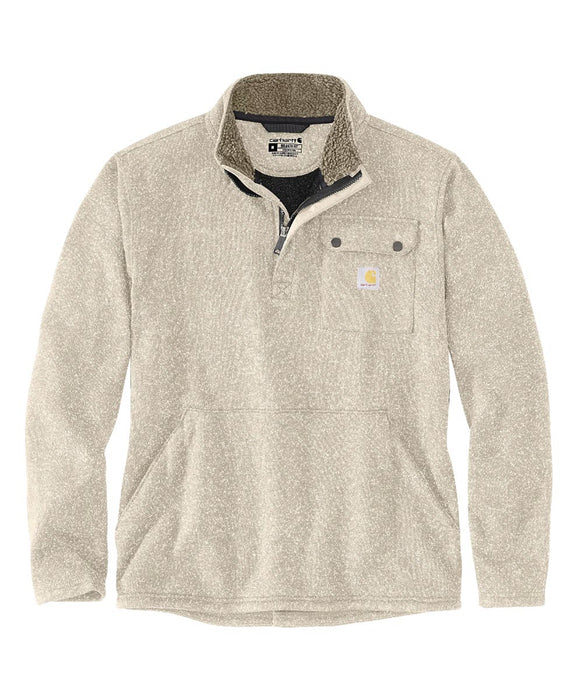 Carhartt Men's 1/4-Zip Fleece Sweater - Oat Milk at Dave's New York