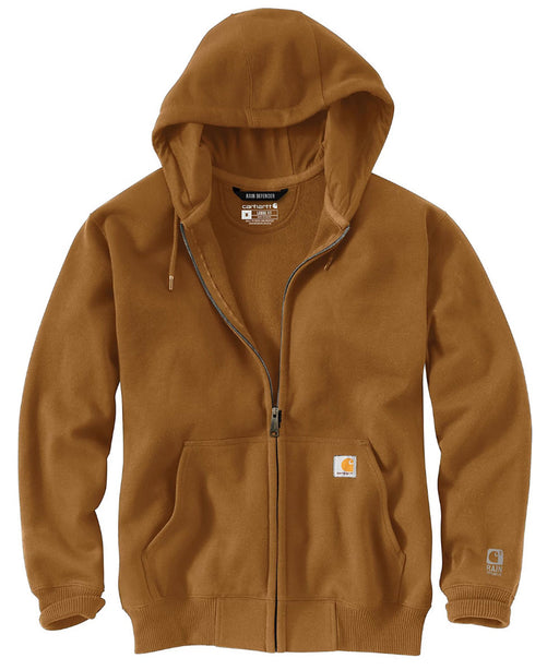 Carhartt Paxton Heavyweight Zipper Hooded Sweatshirt - Carhartt Brown at Dave's New York