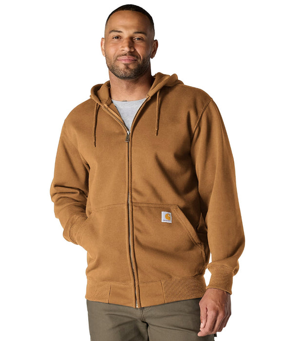 Carhartt Paxton Heavyweight Zipper Hooded Sweatshirt - Carhartt Brown at Dave's New York