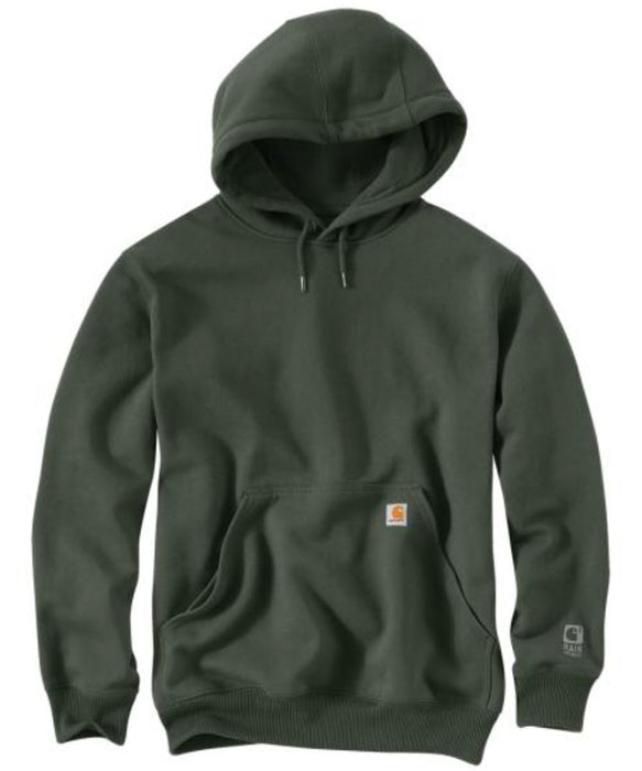 Carhartt Paxton Heavyweight Hooded Sweatshirt - Forestry Green at Dave's New York
