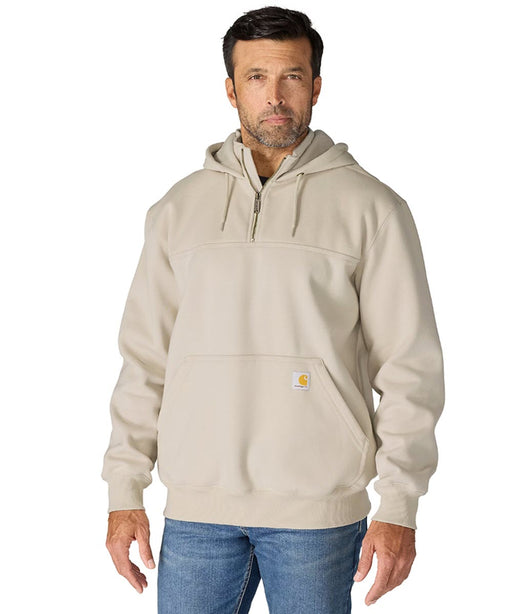 Carhartt Paxton Heavyweight Hooded 1/4-Zip Sweatshirt - Cobblestone at Dave's New York