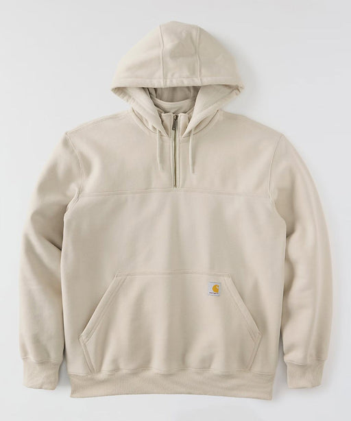 Carhartt Paxton Heavyweight Hooded 1/4-Zip Sweatshirt - Cobblestone at Dave's New York