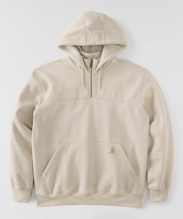 Carhartt Paxton Heavyweight Hooded 1/4-Zip Sweatshirt - Cobblestone at Dave's New York