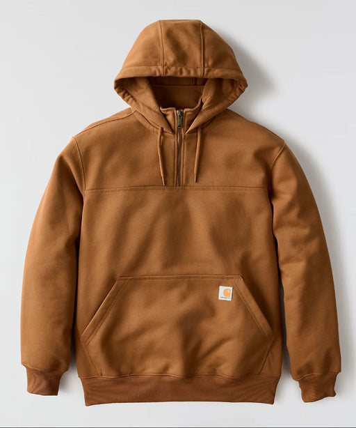 Carhartt Paxton Heavyweight Hooded 1/4-Zip Sweatshirt - Carhartt Brown at Dave's New York
