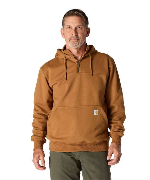 Carhartt Paxton Heavyweight Hooded 1/4-Zip Sweatshirt - Carhartt Brown at Dave's New York