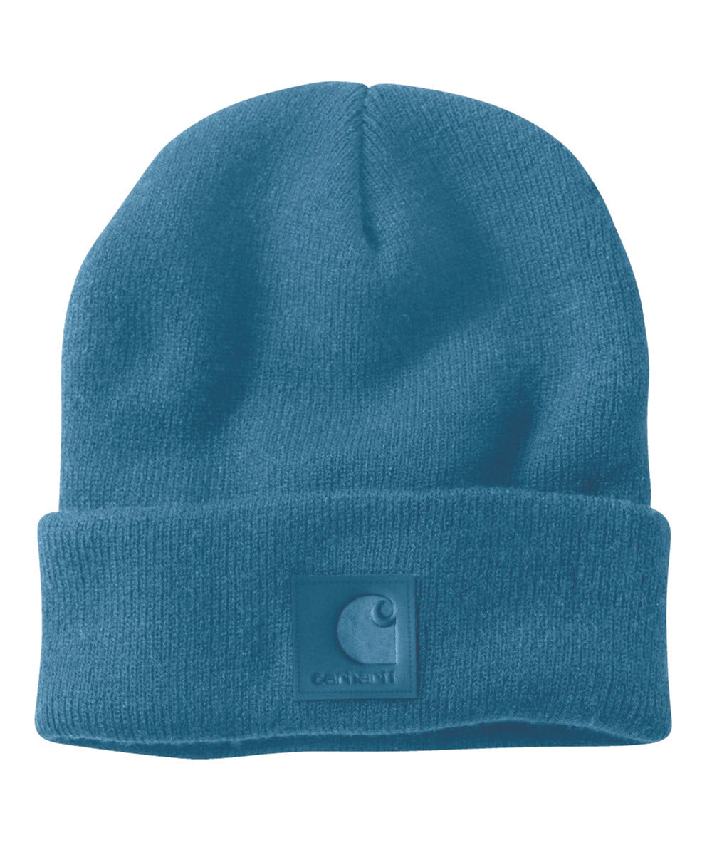 Carhartt Tonal Patch Beanie - Dark Tranquil Blue — Dave's New York