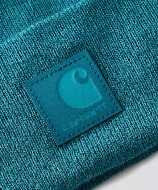 Carhartt Tonal Patch Beanie - Transformative Teal at Dave's New York
